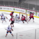 New York Islanders Ilya Sorokin makes a save on the New Jersey Devils