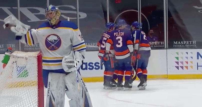 New York Islanders sweep Sabres