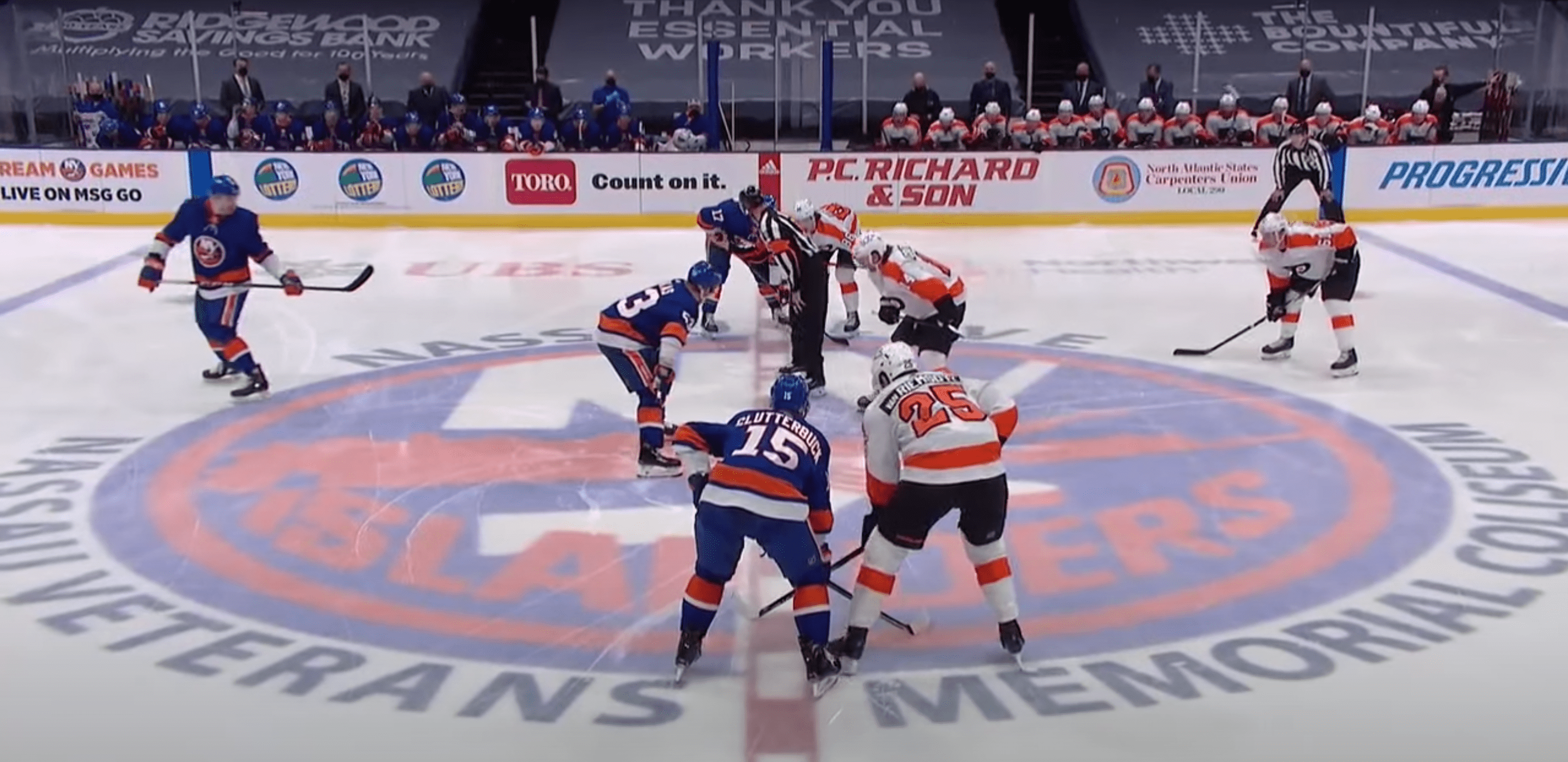 New York Islanders Philadelphia Flyers