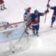 Kyle Palmieri scores his first goal as a member of the New York Islanders