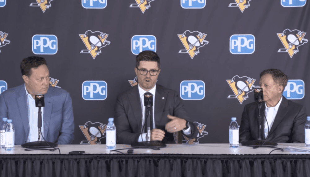 Kyle Dubas was named the new president of hockey operations of the Pittsburgh Penguins on Thursday, June 1.